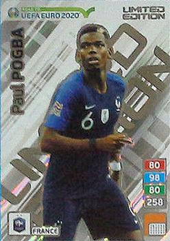2019 Panini Adrenalyn XL Road to UEFA Euro 2020 - Limited Edition #NNO Paul Pogba Front
