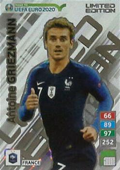2019 Panini Adrenalyn XL Road to UEFA Euro 2020 - Limited Edition #NNO Antoine Griezmann Front