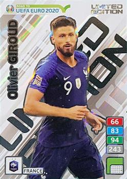 2019 Panini Adrenalyn XL Road to UEFA Euro 2020 - Limited Edition #NNO Olivier Giroud Front