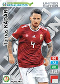 2019 Panini Adrenalyn XL Road to UEFA Euro 2020 - Limited Edition #NNO Tamás Kádár Front