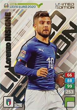 2019 Panini Adrenalyn XL Road to UEFA Euro 2020 - Limited Edition #NNO Lorenzo Insigne Front