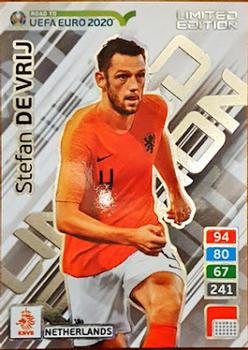 2019 Panini Adrenalyn XL Road to UEFA Euro 2020 - Limited Edition #NNO Stefan de Vrij Front