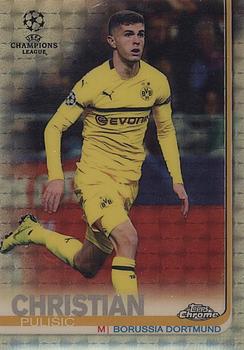 2018-19 Topps Chrome UEFA Champions League - SuperFractors #23 Christian Pulisic Front