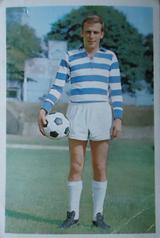 1966-67 Bergmann Fussball #186 Werner Lotz Front