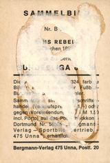 1968-69 Bergmann Bundesliga 1968/69 #246 Hans Rebele Back