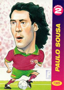 1997 Pro Match - Embossed Eurostar #EUR030 Paulo Sousa Front