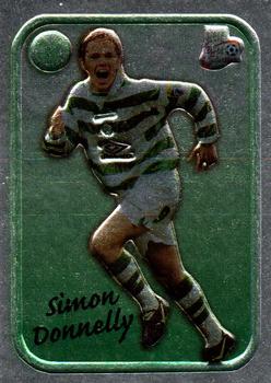 1997-98 Futera Celtic Fans Selection - Embossed Foil #SE13 Simon Donnelly Front