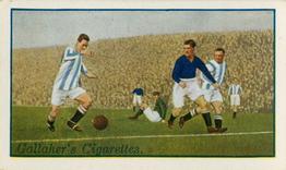 1928 Gallaher Ltd Footballers #8 Huddersfield Town v Leicester City Front