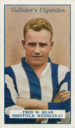 1928 Gallaher Ltd Footballers #64 Fred Kean Front