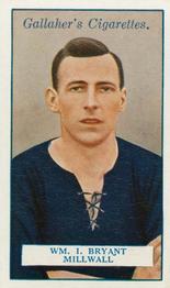 1928 Gallaher Ltd Footballers #87 William Bryant Front