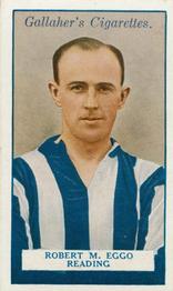 1928 Gallaher Ltd Footballers #90 Robert M. Eggo Front