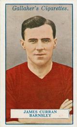 1928 Gallaher Ltd Footballers #93 James Curran Front