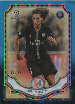 2018-19 Topps Museum Collection UEFA Champions League - Sapphire #30 Adrien Rabiot Front