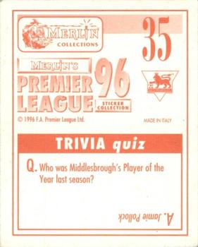 1995-96 Merlin's Premier League 96 #35 Gary Neville Back