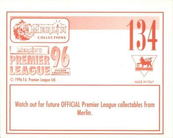 1995-96 Merlin's Premier League 96 #134 Home Kits Back