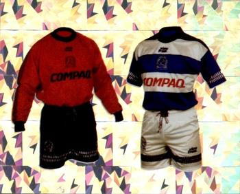 1995-96 Merlin's Premier League 96 #186 Home Kits Front