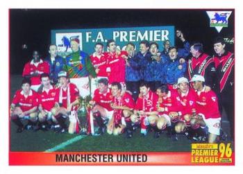 1995-96 Merlin's Premier League 96 #269 Manchester United Front