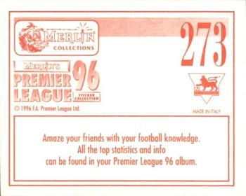 1995-96 Merlin's Premier League 96 #273 Home Kits Back