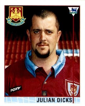 1995-96 Merlin's Premier League 96 #357 Julian Dicks Front