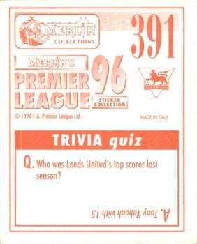 1995-96 Merlin's Premier League 96 #391 Andrei Kanchelskis Back