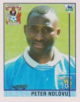 1995-96 Merlin's Premier League 96 #421 Peter Ndlovu Front