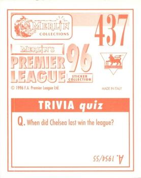 1995-96 Merlin's Premier League 96 #437 Richard Edghill Back