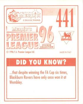 1995-96 Merlin's Premier League 96 #441 Georgi Kinkladze Back