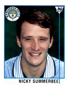1995-96 Merlin's Premier League 96 #445 Nicky Summerbee Front
