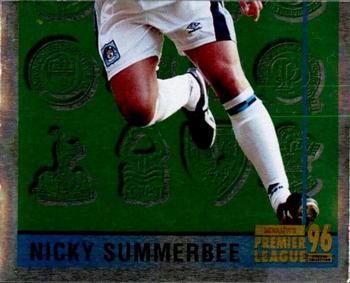 1995-96 Merlin's Premier League 96 #452 Nicky Summerbee Front