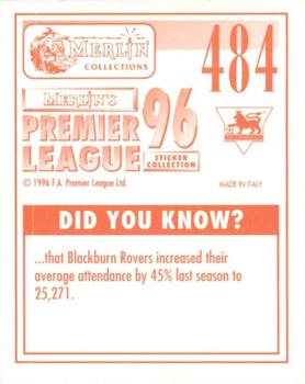 1995-96 Merlin's Premier League 96 #484 Gary Walsh Back