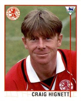 1995-96 Merlin's Premier League 96 #491 Craig Hignett Front
