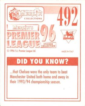 1995-96 Merlin's Premier League 96 #492 Graham Kavanagh Back