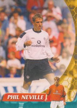 2000 Futera / Nestle Milo Manchester United FC #NNO Phil Neville Front