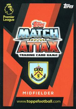 2018-19 Topps Match Attax Premier League Extra #U14 Ashley Westwood Back