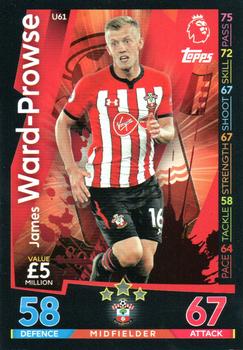 2018-19 Topps Match Attax Premier League Extra #U61 James Ward-Prowse Front