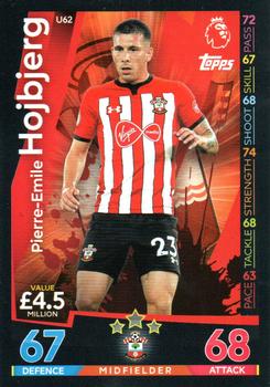 2018-19 Topps Match Attax Premier League Extra #U62 Pierre-Emile Hojbjerg Front