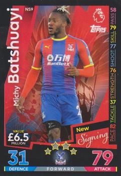 2018-19 Topps Match Attax Premier League Extra - New Signings #NS9 Michy Batshuayi Front