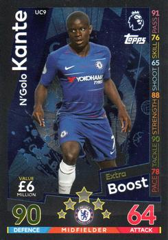 2018-19 Topps Match Attax Premier League Extra - Extra Boost #UC9 N'Golo Kante Front