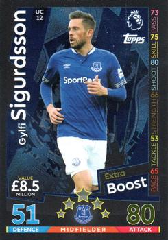 2018-19 Topps Match Attax Premier League Extra - Extra Boost #UC12 Gylfi Sigurdsson Front