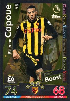 2018-19 Topps Match Attax Premier League Extra - Extra Boost #UC27 Etienne Capoue Front