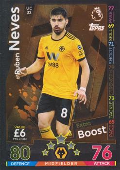 2018-19 Topps Match Attax Premier League Extra - Extra Boost #UC32 Ruben Neves Front