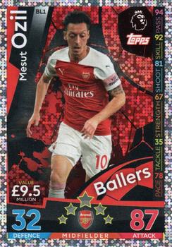 2018-19 Topps Match Attax Premier League Extra - Ballers #BL1 Mesut Ozil Front