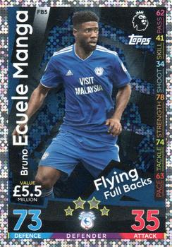 2018-19 Topps Match Attax Premier League Extra - Flying Full Backs #FB5 Bruno Ecuele Manga Front