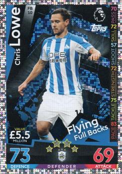2018-19 Topps Match Attax Premier League Extra - Flying Full Backs #FB10 Chris Lowe Front