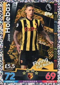 2018-19 Topps Match Attax Premier League Extra - Flying Full Backs #FB18 Jose Holebas Front