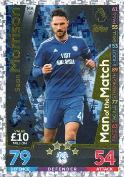 2018-19 Topps Match Attax Premier League Extra - Man of the Match #MA10 Sean Morrison Front