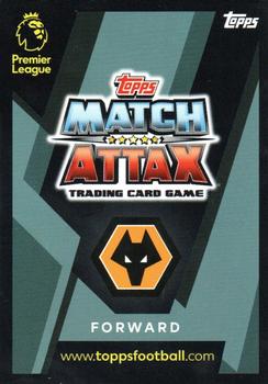 2018-19 Topps Match Attax Premier League Extra - Hat-Trick Heroes #HH5 Diogo Jota Back