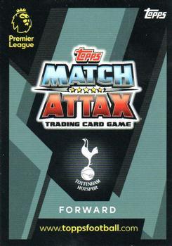 2018-19 Topps Match Attax Premier League Extra - Limited Edition Bronze #LE13B Harry Kane Back