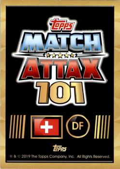 2018-19 Topps Match Attax 101 #29 Stephan Lichtsteiner Back