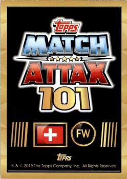 2018-19 Topps Match Attax 101 #36 Breel Embolo Back